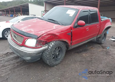 2002 Ford F-150 Lariat/Xlt z USA, uszkodzony, nr VIN 1FTRW08L52KD06316